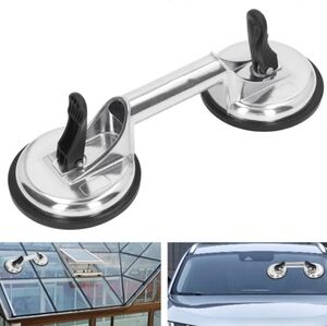 Aluminum Suction Cup Lifter, Double Head, Professional Glass Lifter New Open Box